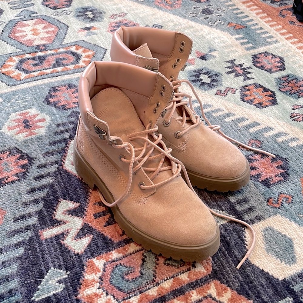 Pink timberlands